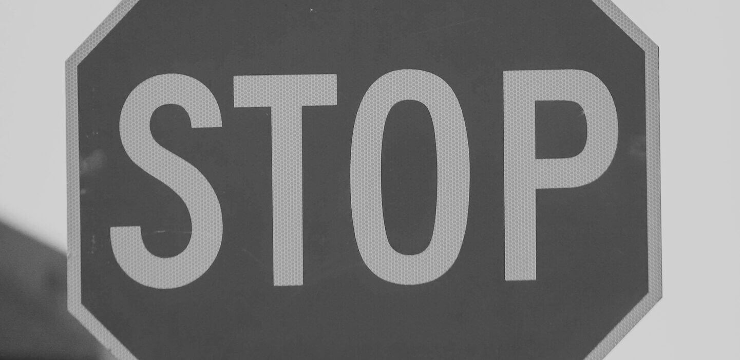 Stop sign 